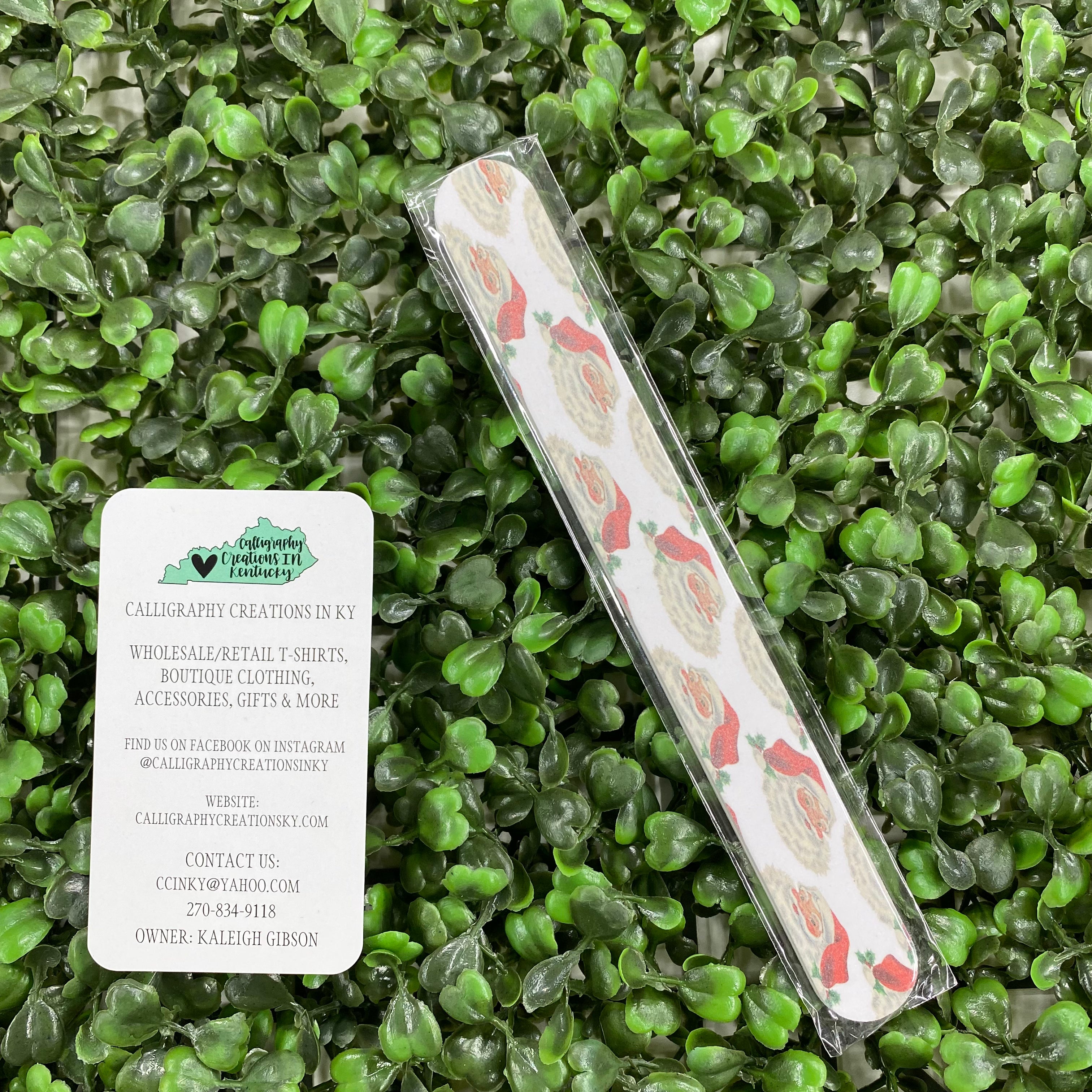 Vintage Santa Nail File