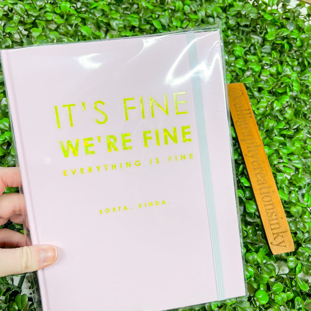 It’s Fine Hardbound Journal