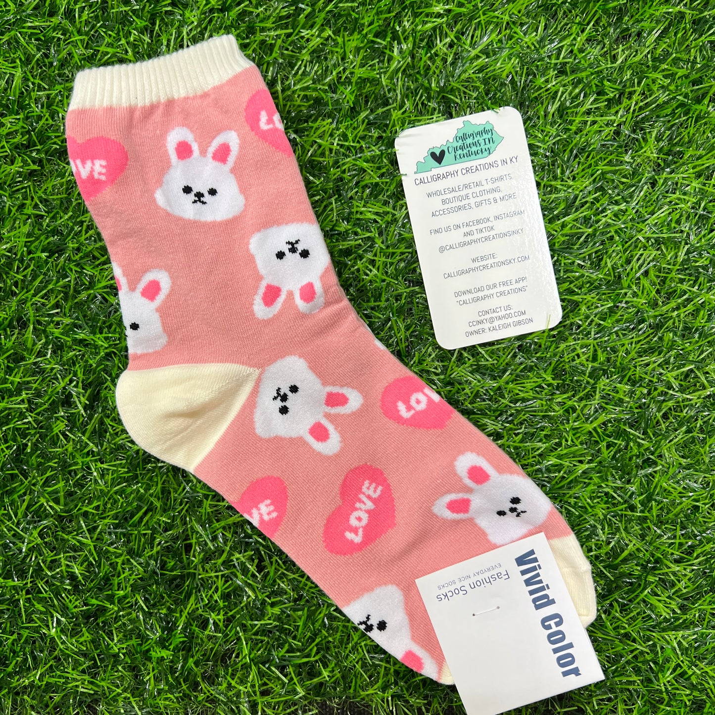 Bunny Love Socks