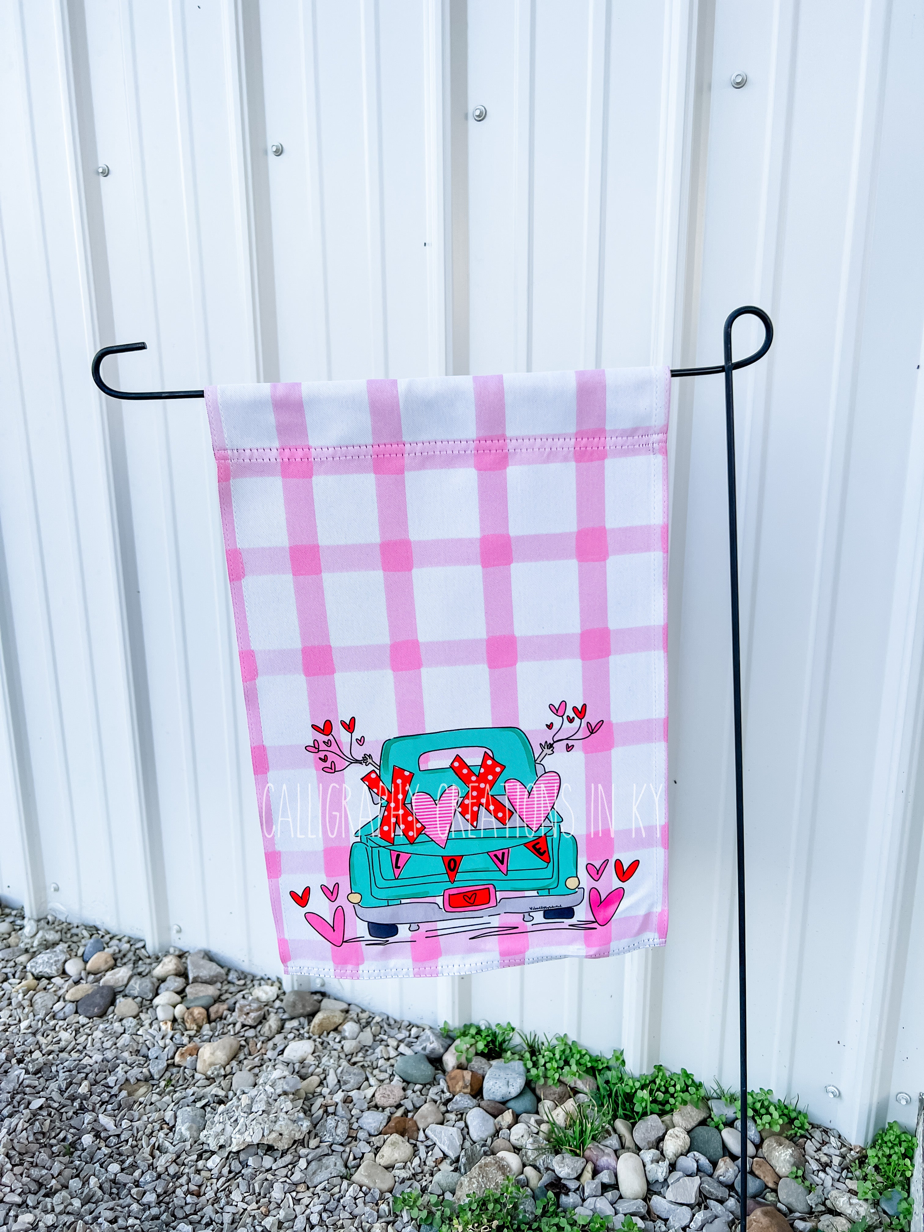 XOXO Truck Garden Flag *FINAL SALE*