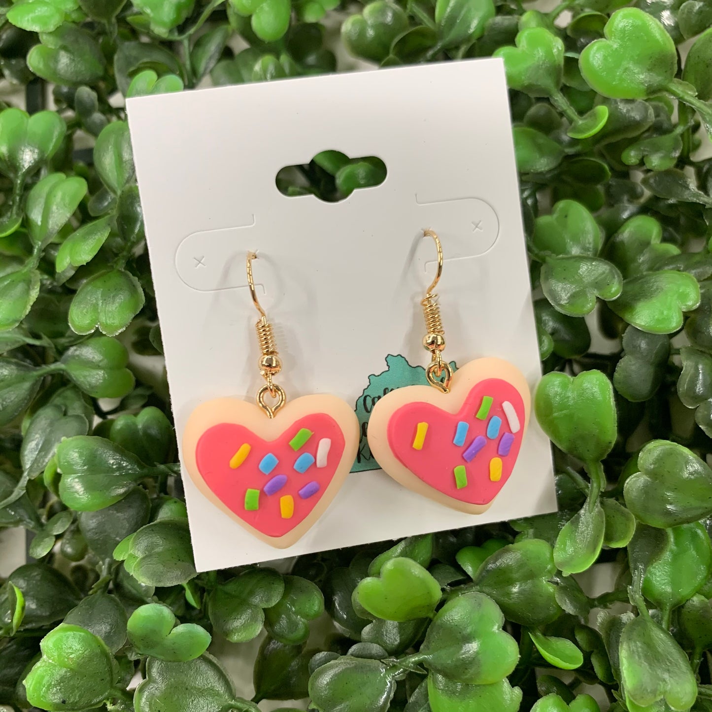 Cookie Heart Earrings