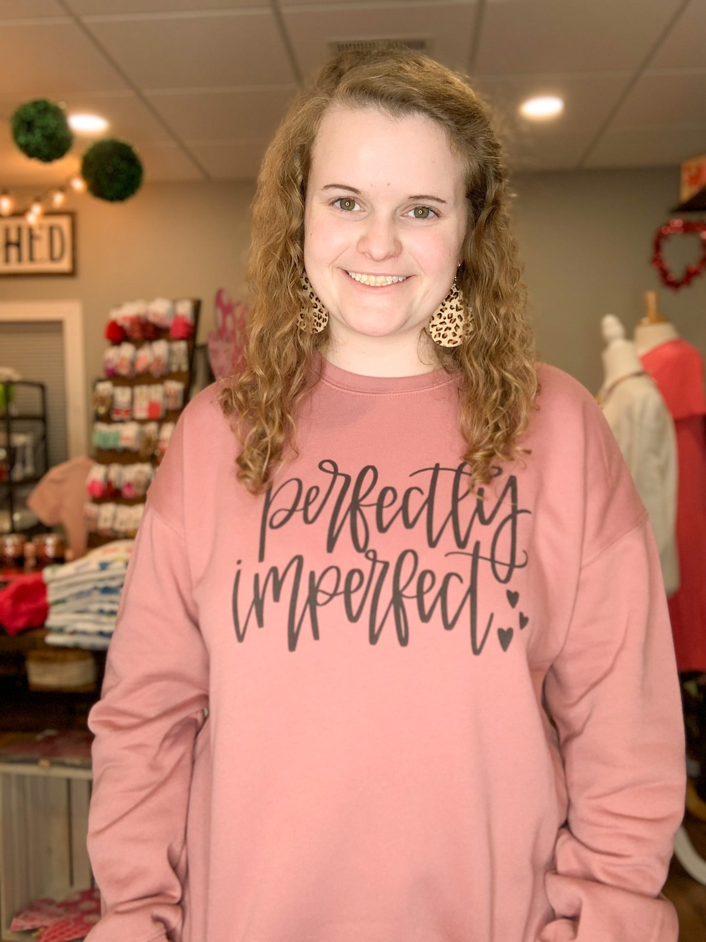 Perfectly Imperfect Sweatshirt (RTS)