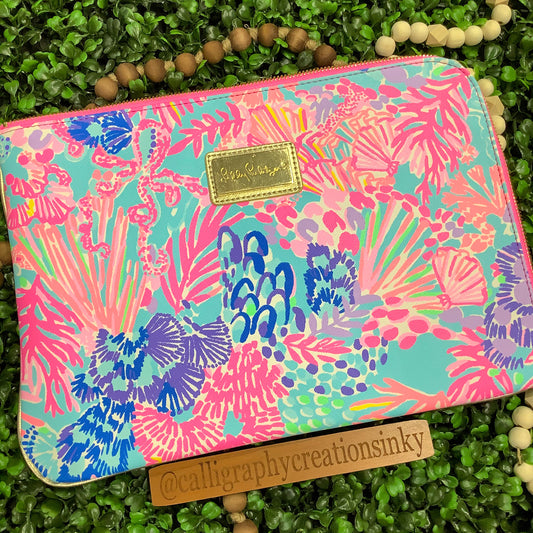 Lilly Pulitzer Tech Pouch Set-Splendor In The Sand