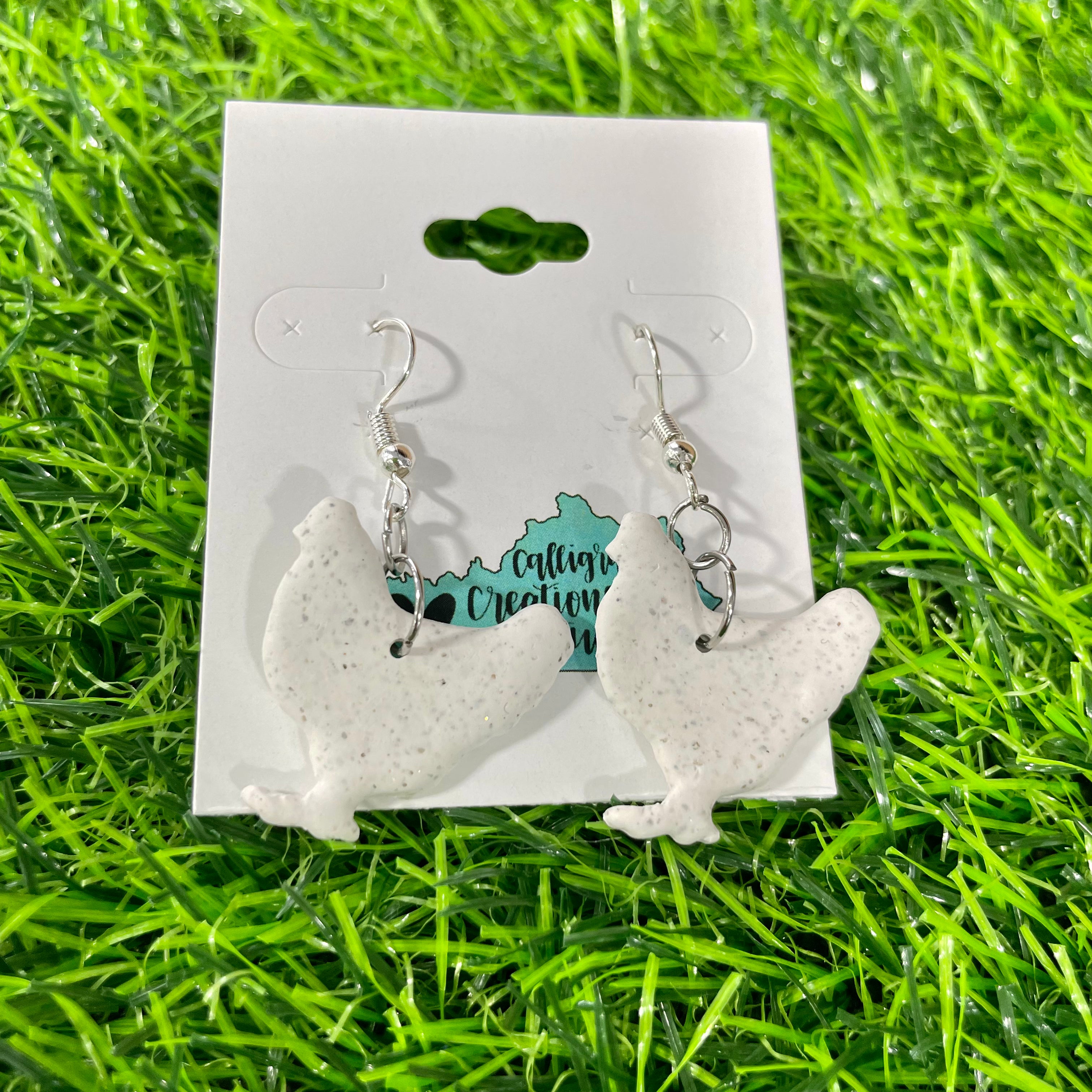 Spring Chicken Earrings *FINAL SALE*