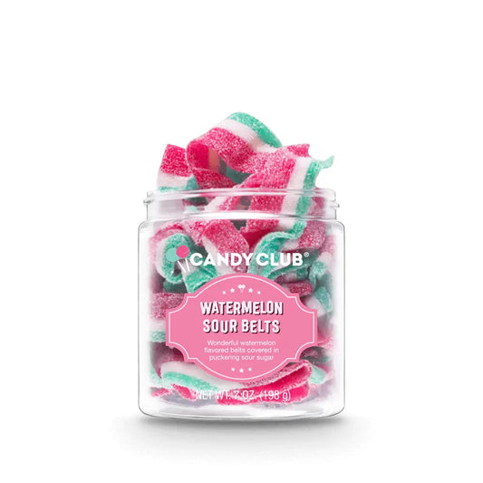 Watermelon Sour Belts - Candy Club Gourmet Candy