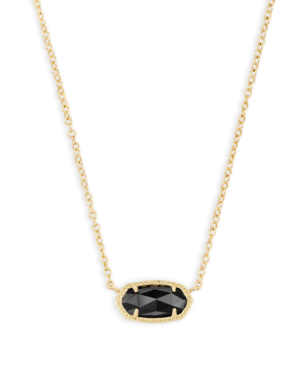Kendra Scott Elisa Pendant Necklace - Gold Black