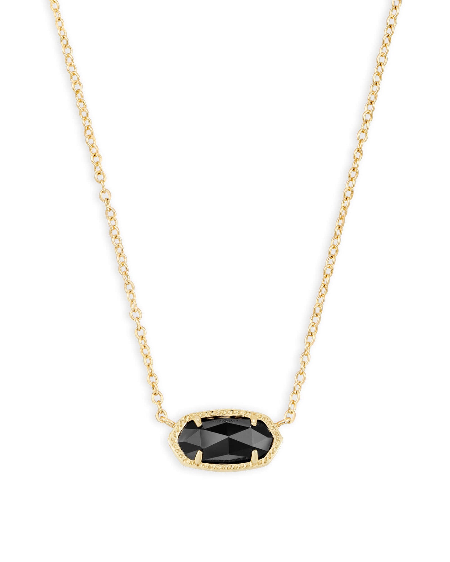 Kendra Scott Elisa Pendant Necklace - Gold Black