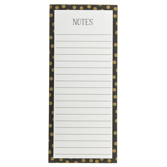 DOORBUSTER • Gold Dots Magnetic Notepad