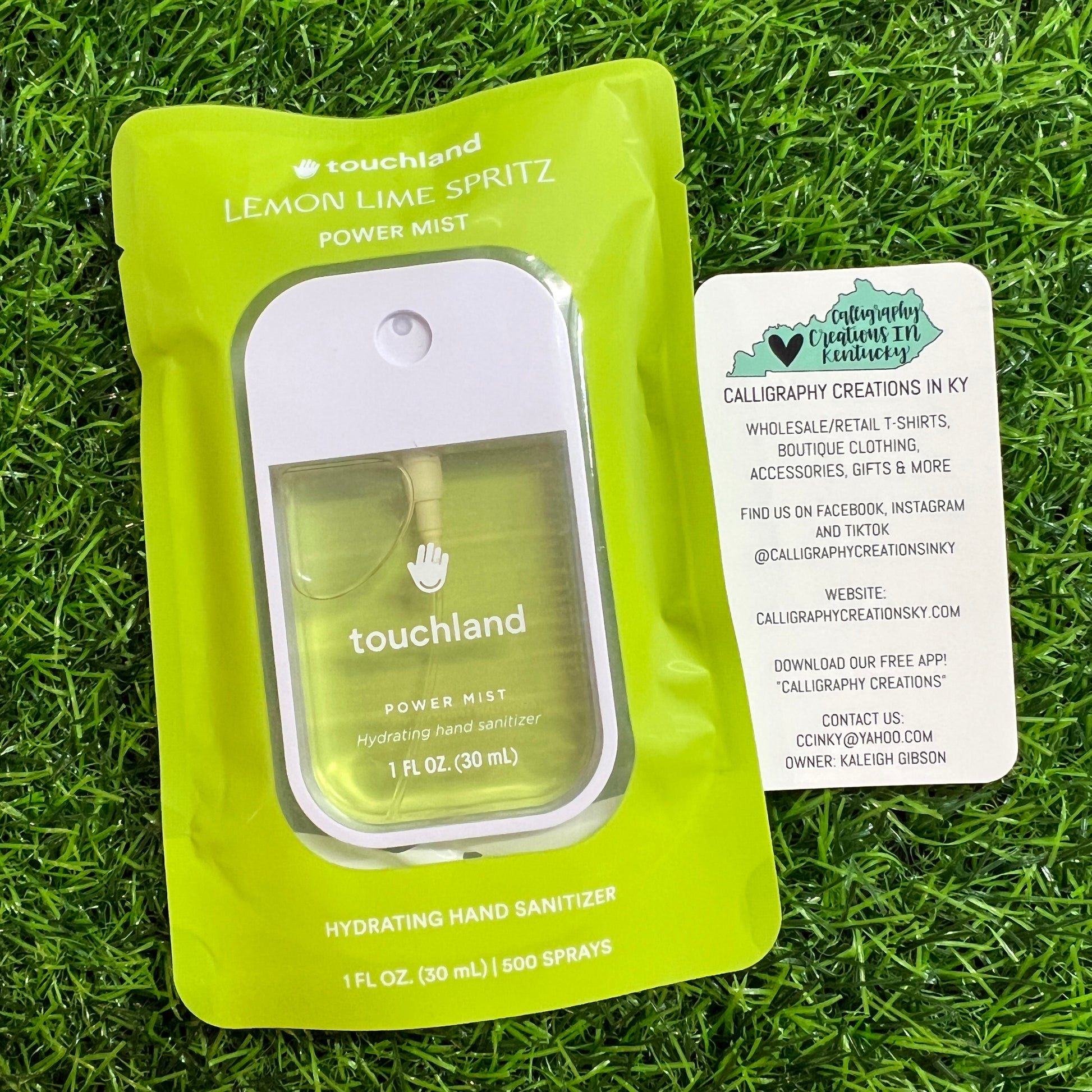 Lemon Lime Spritz • Touchland Hand Sanitizer – Calligraphy Creations In KY