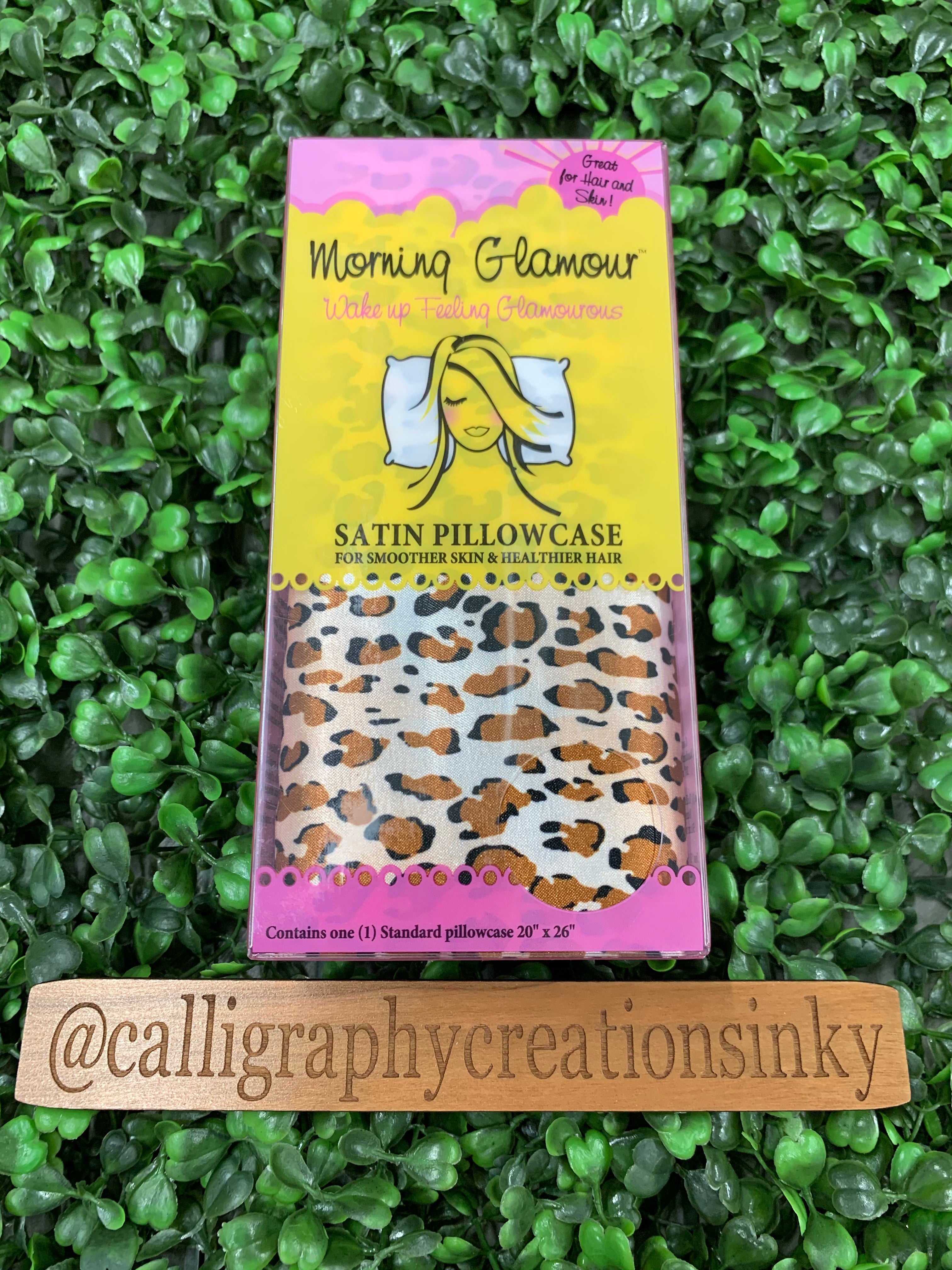 Satin Pillowcase-Leopard