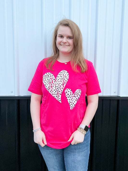 Dotted Heart Tee [RTS]