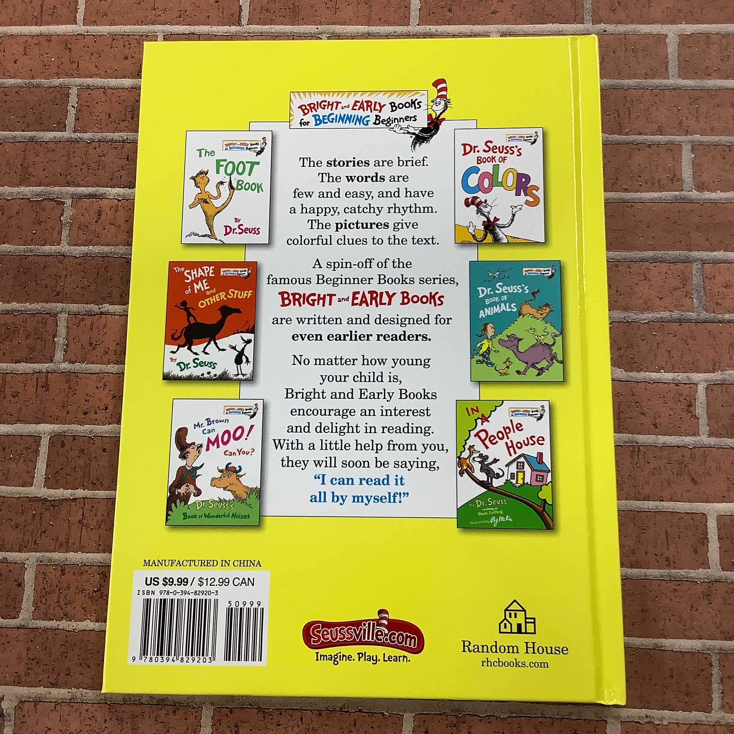 Dr. Seuss There’s a Wocket in my Pocket! Book