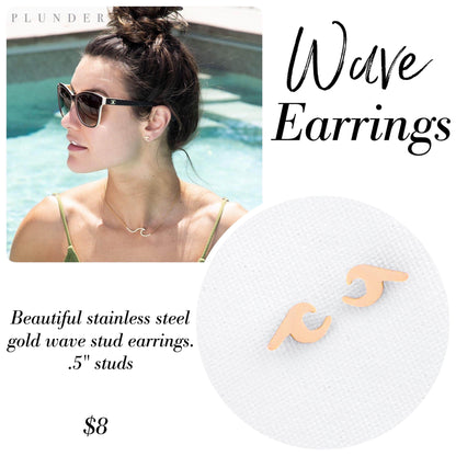 Plunder Wave Earrings