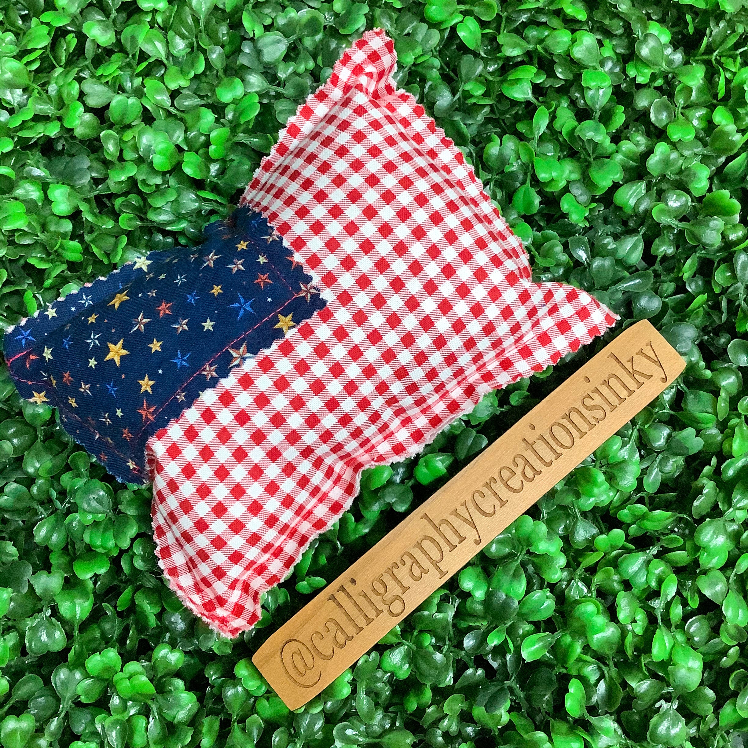 Handmade Mini Flag Pillow