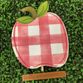 Gingham Apple Doodles By Rebekah Topper *FINAL SALE*