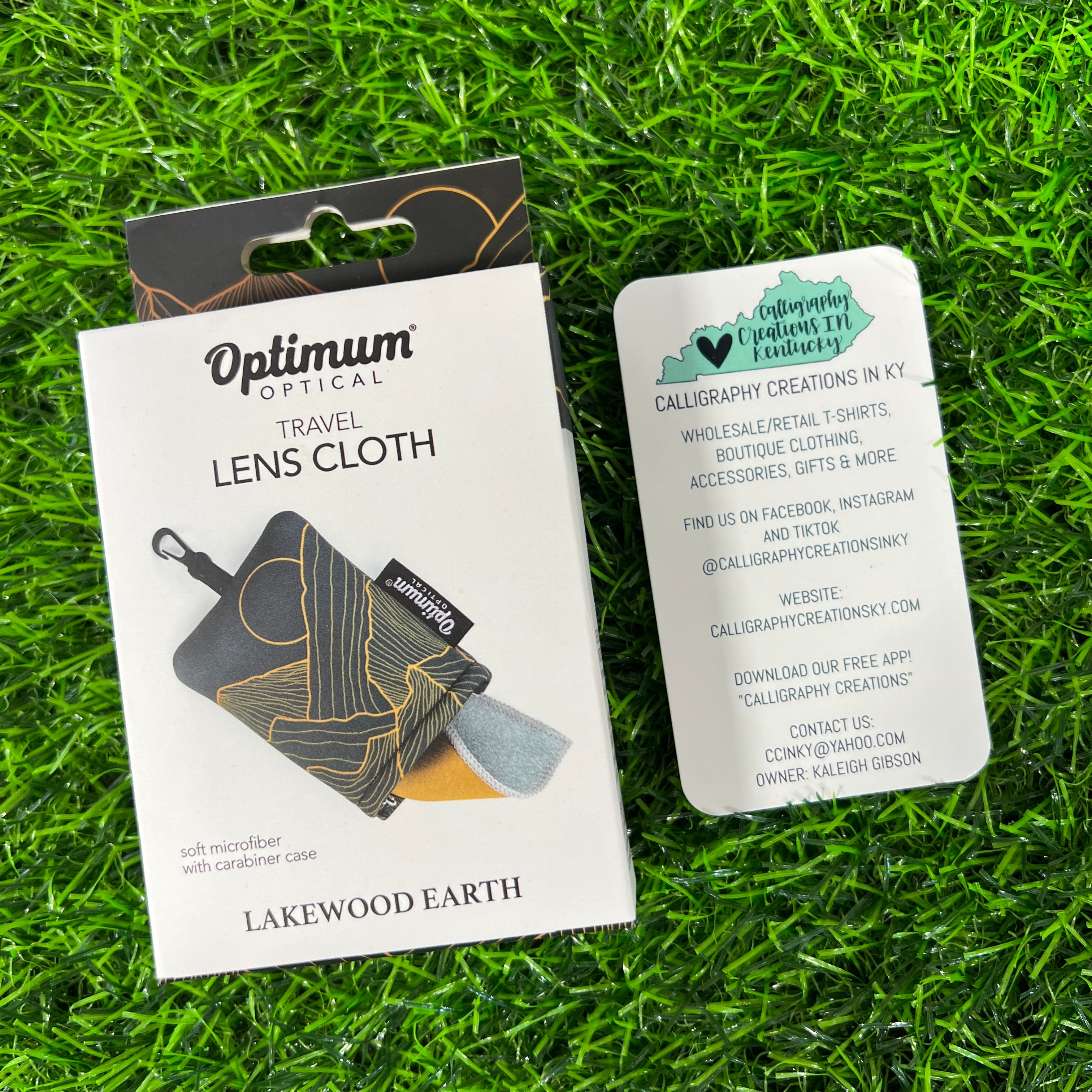 Travel Microfiber Lens Cloth-Lakewood Earth