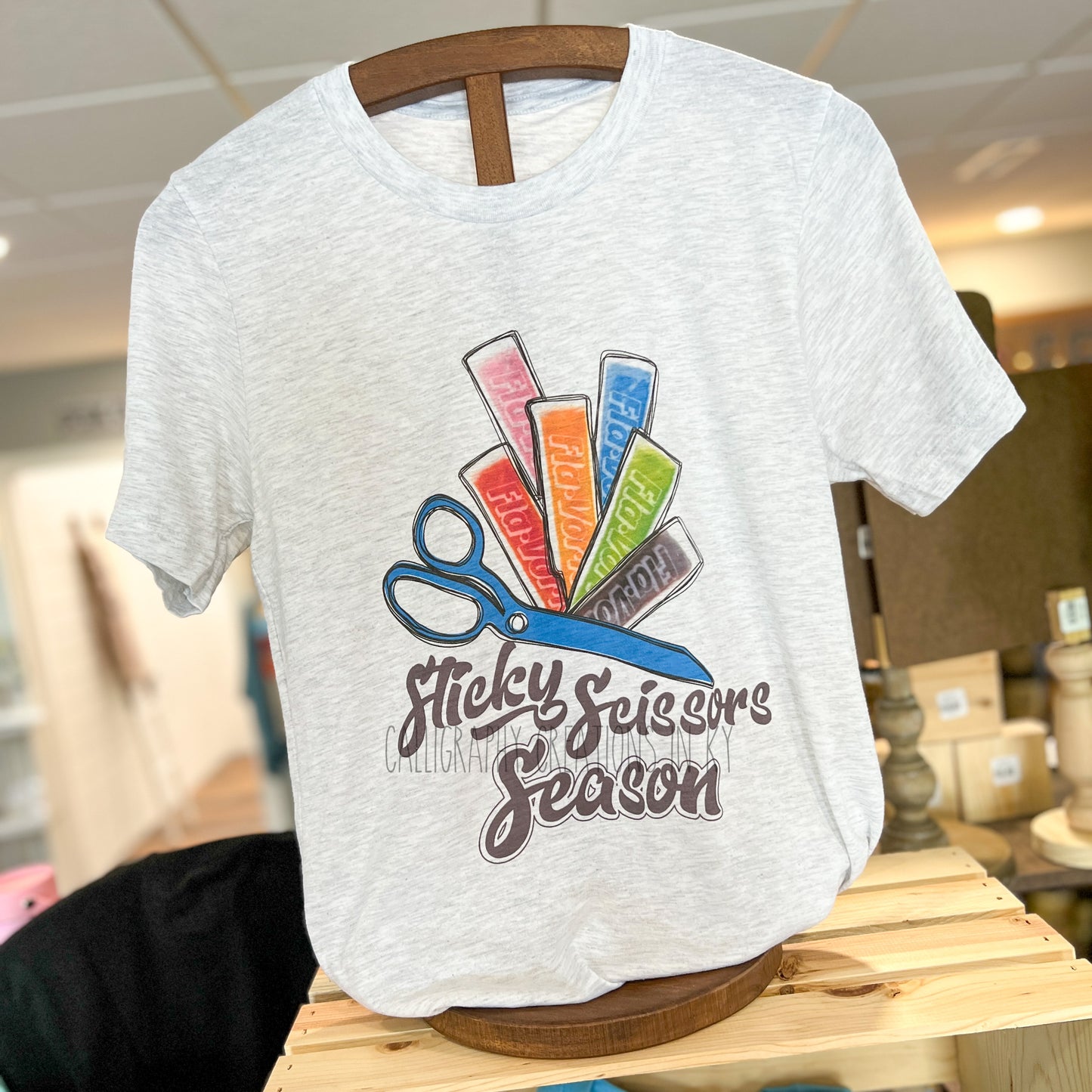 Sticky Scissors Season Tee