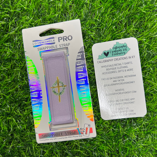 Easter Cross LoveHandle Pro Strap FINAL SALE