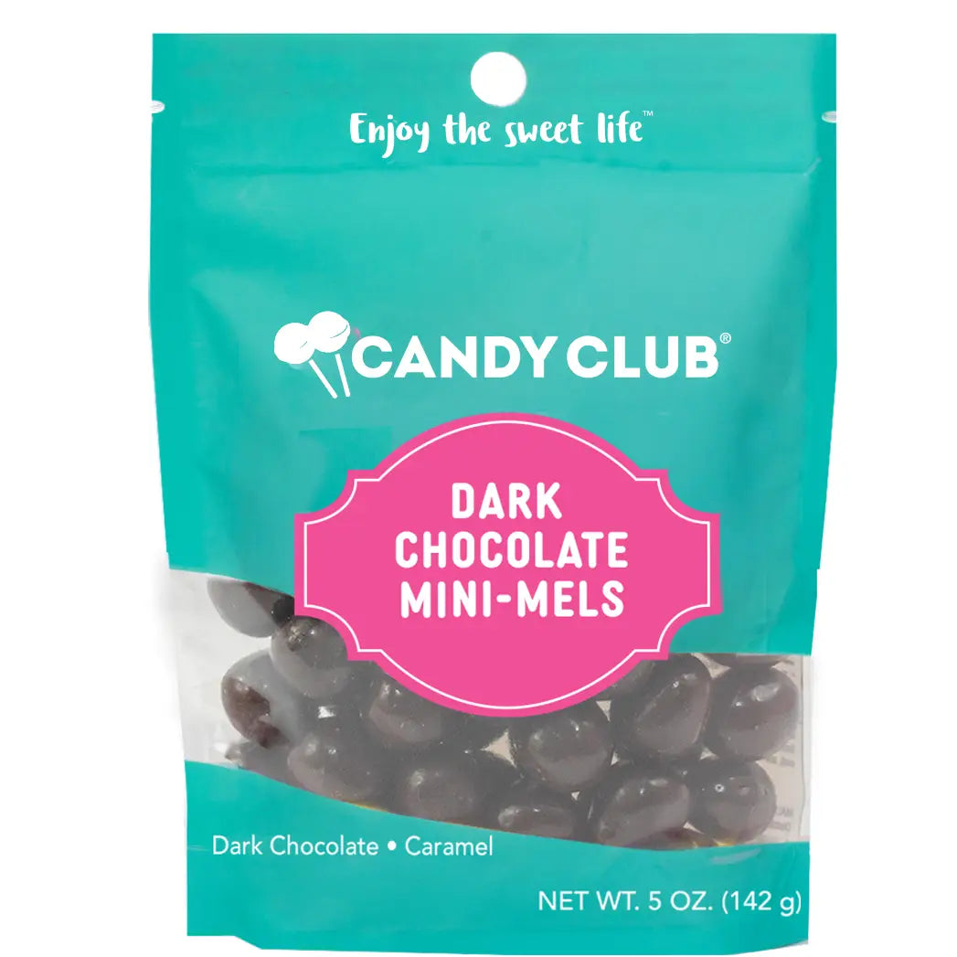 Dark Chocolate Mini-Mels Bag - Candy Club Gourmet Candy