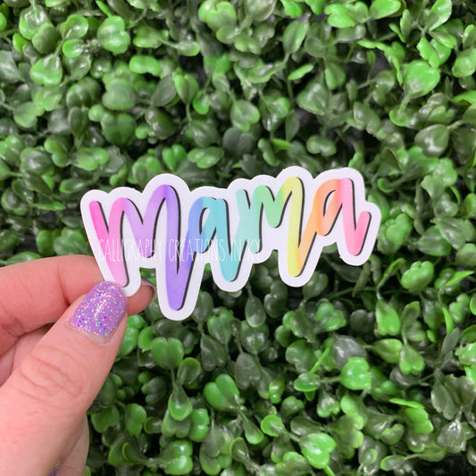 Rainbow Mama Sticker