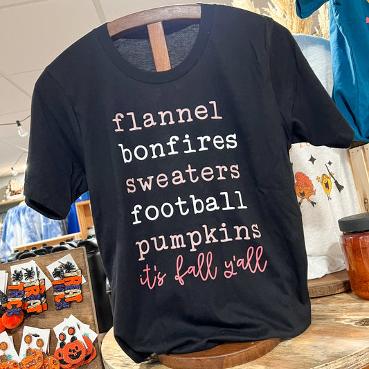It's Fall Y'all Tee {RTS}