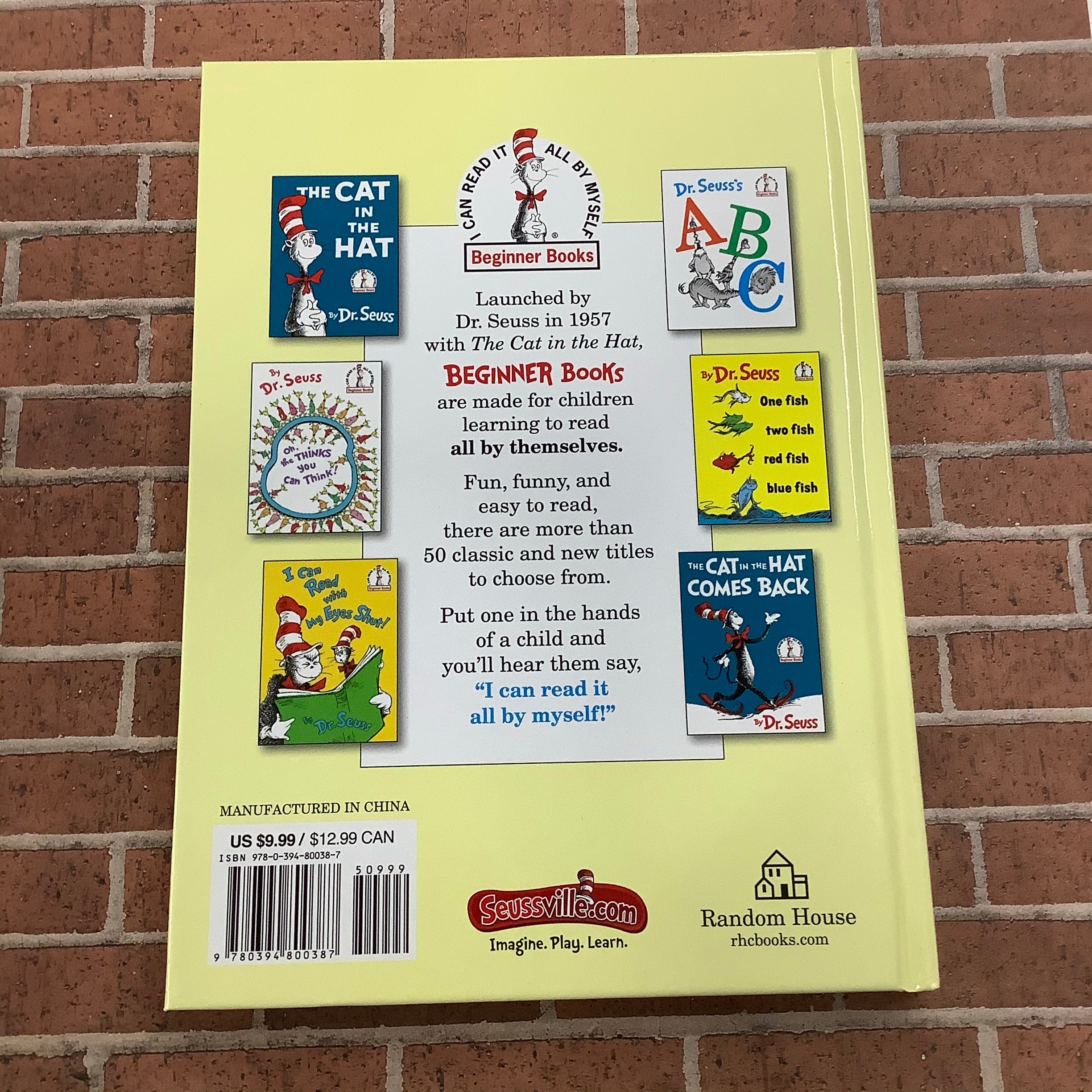 Dr. Seuss Fox in Socks Book