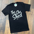 $1.00 SMALL + MEDIUM | The CCIK She Shed Tee - Black - FINAL SALE
