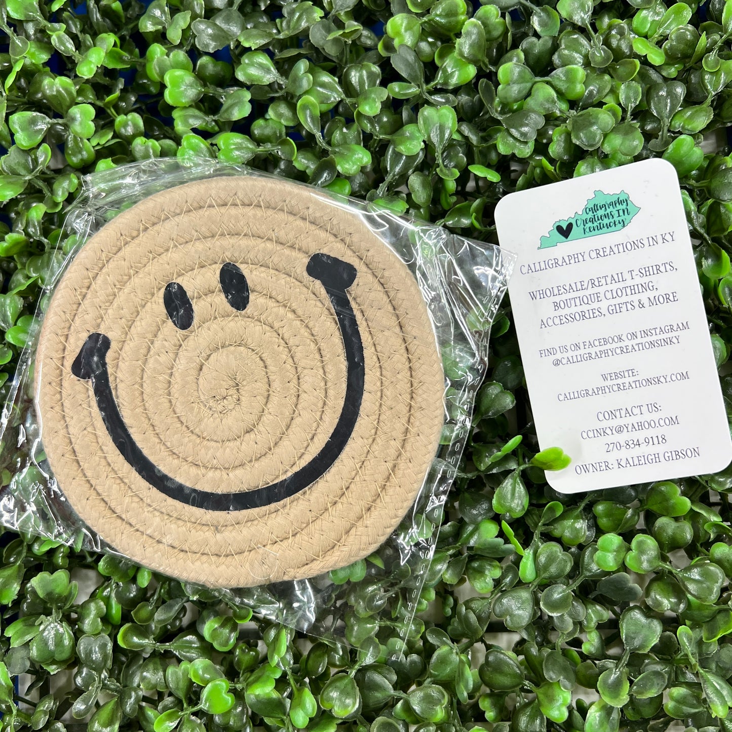 Light Tan / Happy Coasters