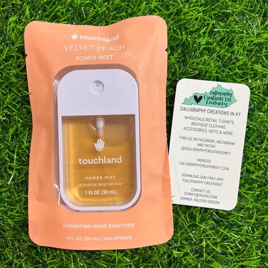 Velvet Peach • Touchland Hand Sanitizer
